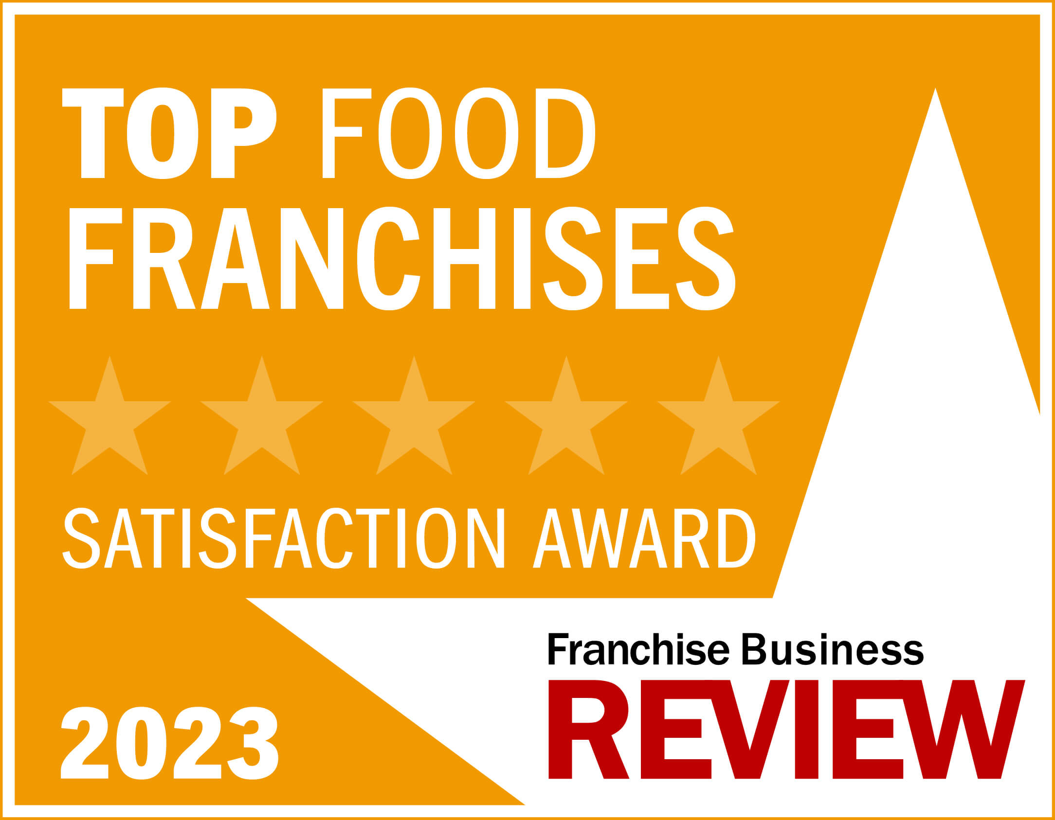 Franchise Business Review Top Food Franchises 2023 Award Winner